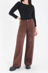 10550 WIDE LEG CHOCOLATE