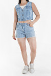 21400 SHORT BAGGY RAYADO