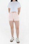 25155 SHORT ROSA GABARDINA
