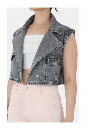 12990 CHALECO GRIS