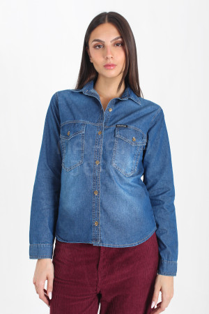 15245 CAMISA AZUL