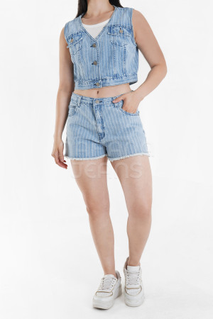 21400 SHORT BAGGY RAYADO