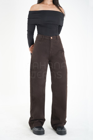 12250 WIDE LEG CHOCO