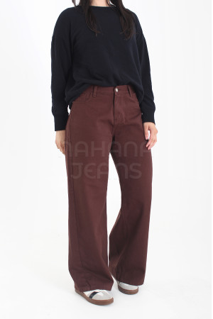 20450 WIDE LEG CHOCOLATE