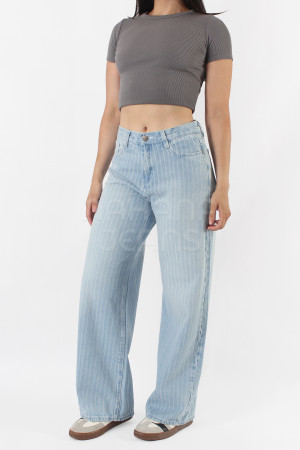 24665 WIDE LEG RAYADO