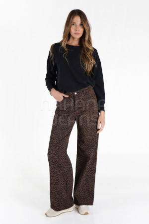 40750 WIDE LEG ANIMAL PRINT